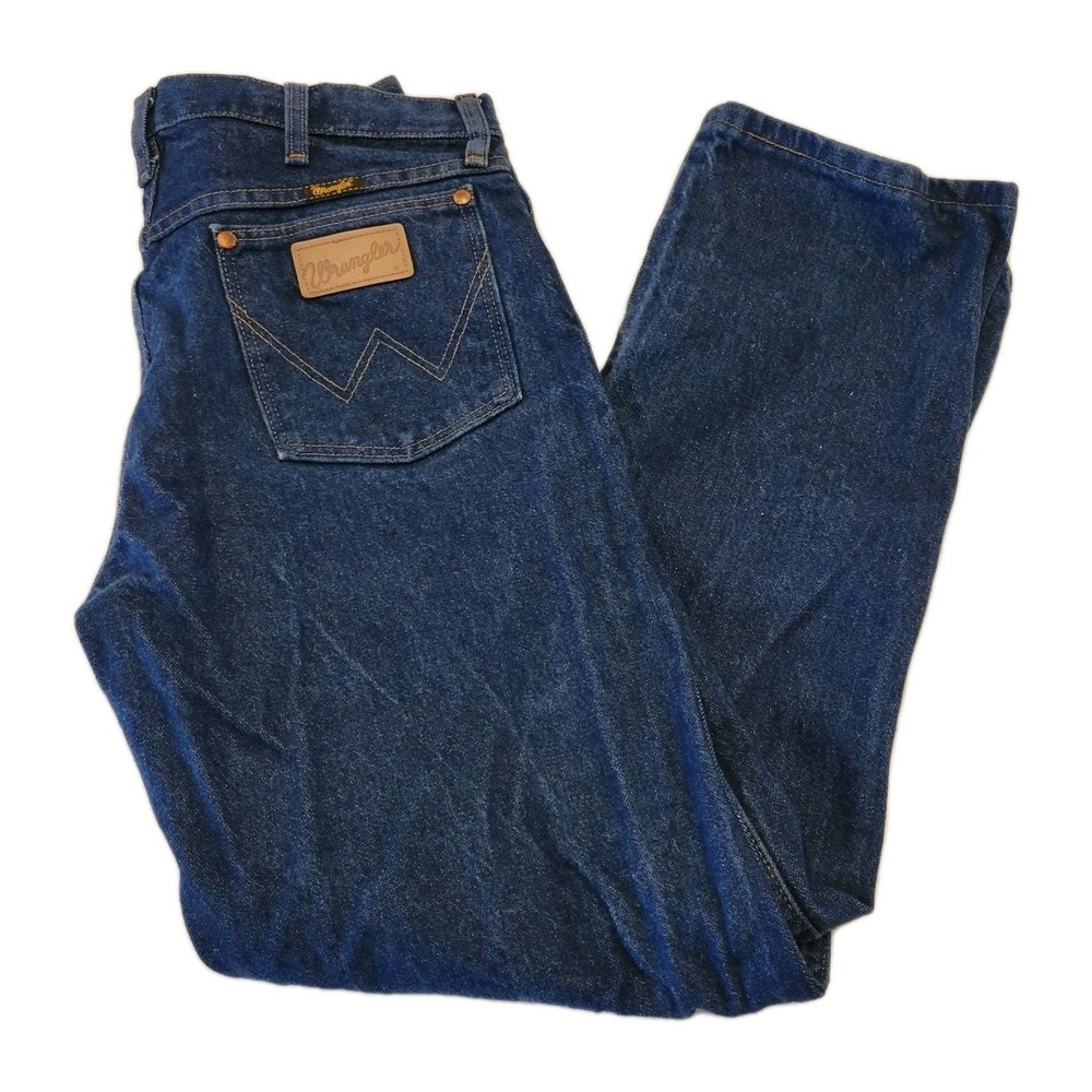 VTG Wrangler Jeans Men 32x30 Western Cowboy Rugged Rancher Rodeo 13MWZPW Farmer